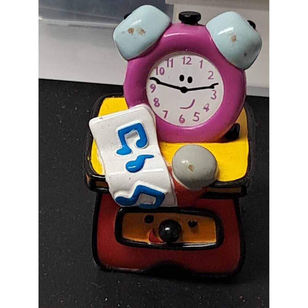 Blue's Clues Sidetable Drawer and Tickety Tock collectible figurine